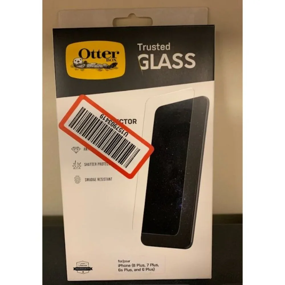 OtterBox Apple iPhone 8/7+ Trusted Glass Screen Protector 2PK